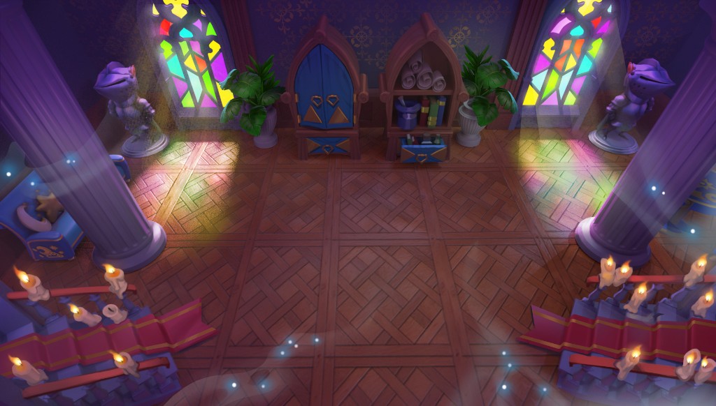 Castle interior
