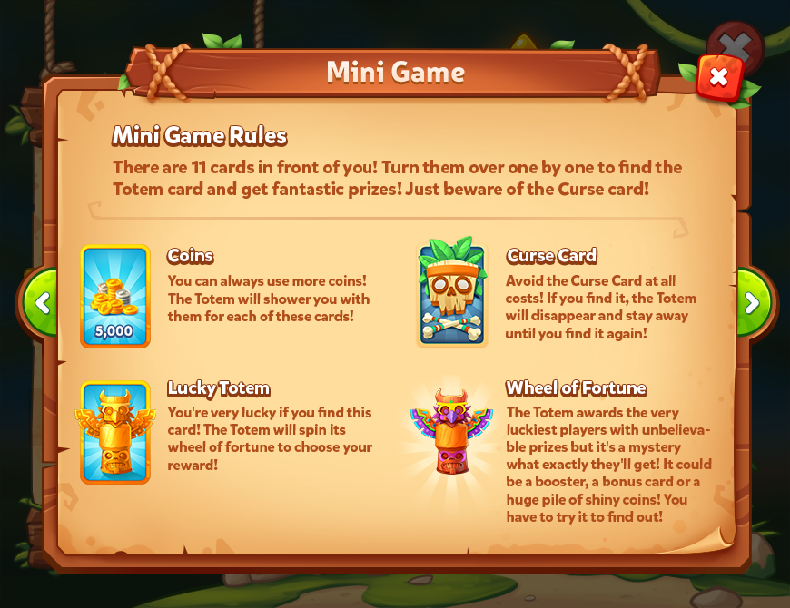 Mini-game rules